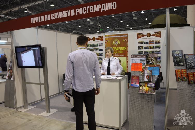 В выставочном комплексе новосибирского Экспоцентра войска национальной гвардии представят экспозицию «Росгвардия. Безопасный регион»