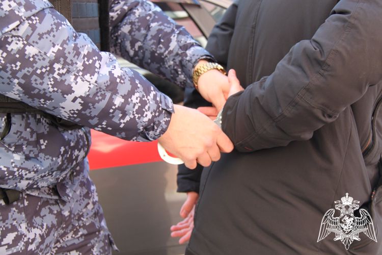 Сотрудники Росгвардии задержали на месте преступления гражданина, подозреваемого в краже автомагнитолы