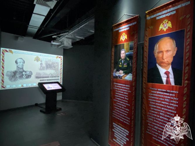 В историческом парке «Россия – моя история» открылась мультимедийная выставка о Росгвардии – «Всегда на страже»