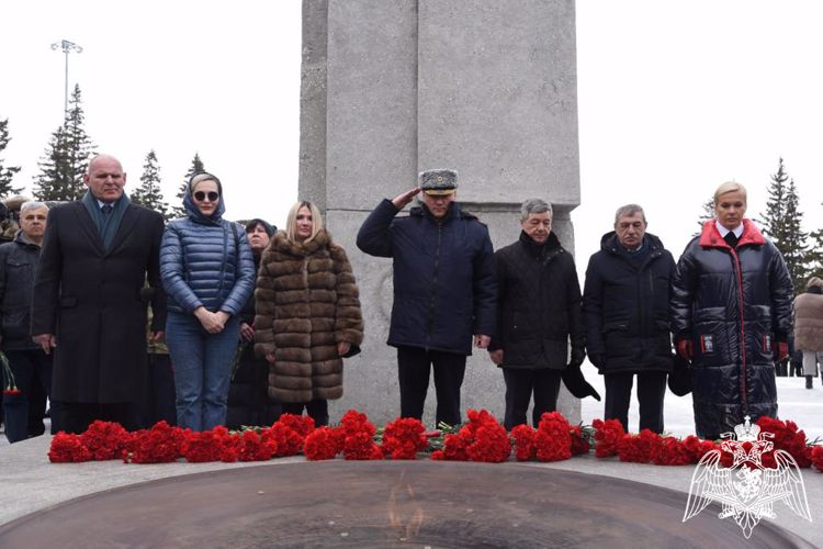 Торжественные мероприятия, приуроченные ко Дню защитника Отечества, прошли в Новосибирске