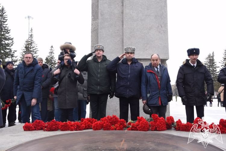Торжественные мероприятия, приуроченные ко Дню защитника Отечества, прошли в Новосибирске