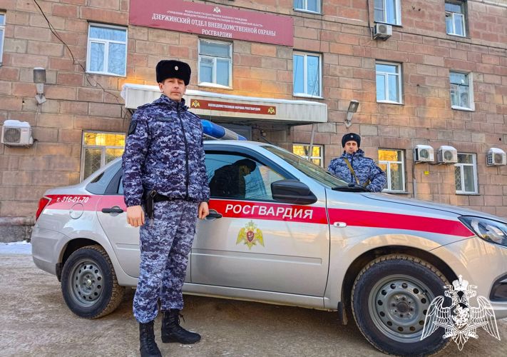 Сотрудники вневедомственной охраны задержали по приметам подозреваемого в совершении кражи