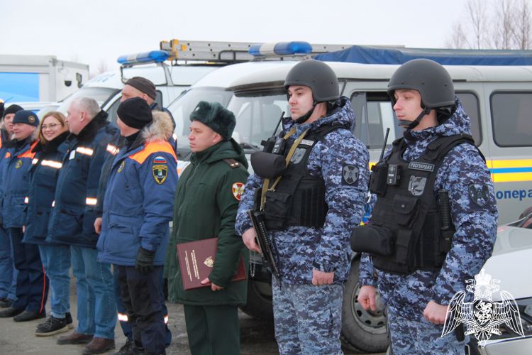  В Новосибирской области сотрудники вневедомственной охраны Росгвардии приняли участие в смотре готовности сил и средств, привлекаемых для ликвидации чрезвычайных ситуаций 