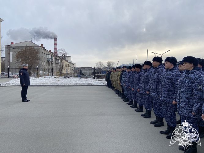 Военнослужащие и сотрудники Росгвардии приняли участие в торжественных мероприятиях, посвящённых семилетию со Дня образования Росгвардии 