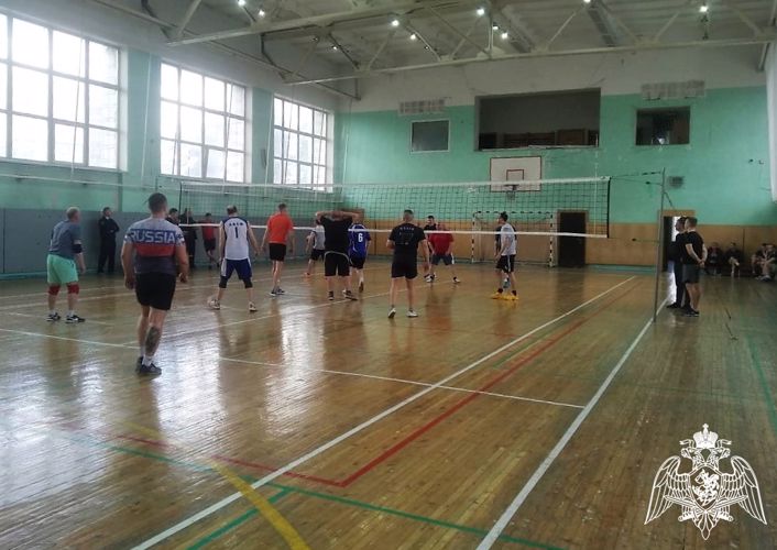 В Новосибирске состоялся турнир по волейболу среди подразделений вневедомственной охраны Росгвардии