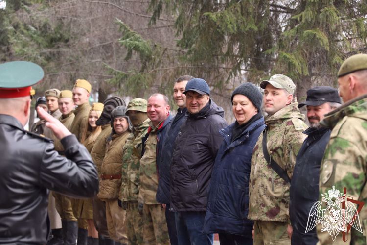 В Новосибирске стартовал автопробег Росгвардии «Вахта памяти. Сыны Великой Победы»