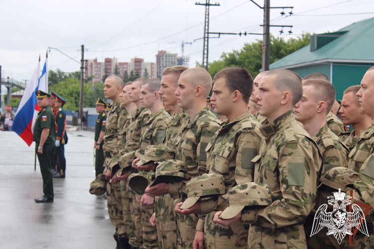 Новобранцы из Сибири пополнят ряды воинских частей и соединений Росгвардии