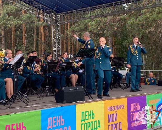 Росгвардия обеспечила правопорядок во время празднования Дня города Новосибирска