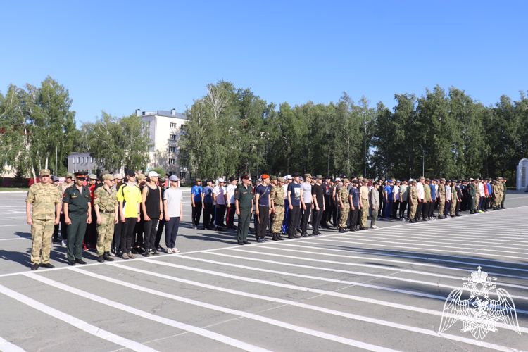 В Новосибирском военном институте Росгвардии начались вступительные экзамены (Видео)
