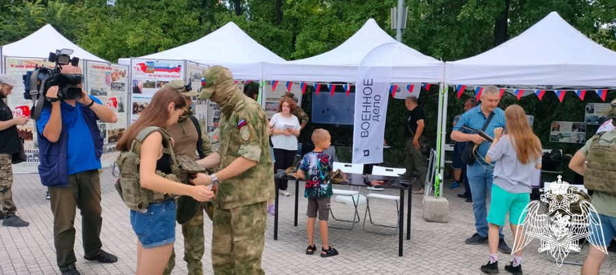 В Новосибирске военнослужащие спецназа «Ермак» приняли участие в проекте «Я в команде»