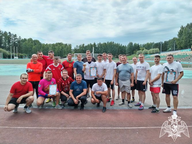 В Новосибирской области состоялся турнир по мини-футболу среди сотрудников вневедомственной охраны