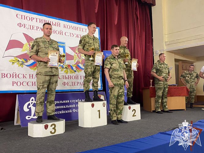 Новосибирские военнослужащие и сотрудники стали призёрами чемпионата Сибирского округа Росгвардии по военно-прикладным видам спорта 