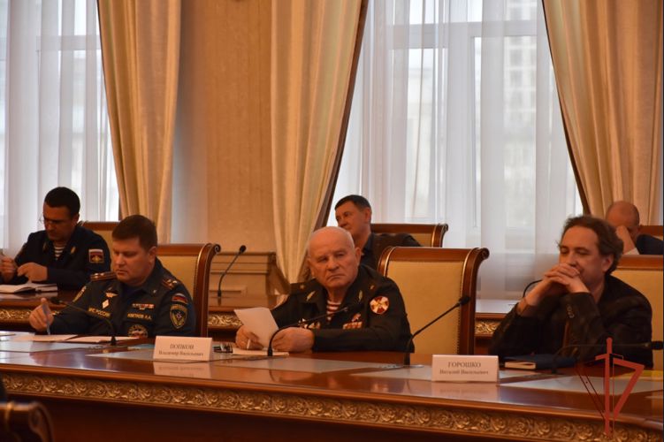 Представители Росгвардии приняли участие в Совете по патриотическому воспитанию в Новосибирске 