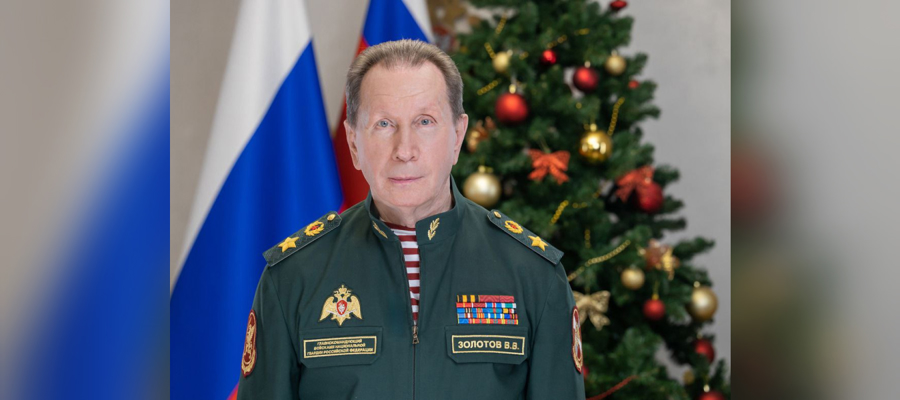 Директор Росгвардии Виктор Золотов поздравил личный состав ведомства с наступающим Новым годом и Рождеством