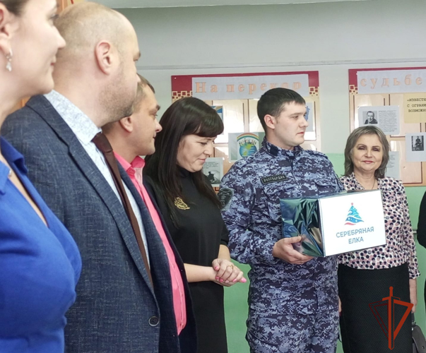 В Новосибирской области сотрудники Росгвардии посетили Дом милосердия