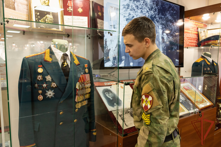 Музей Новосибирского военного института Росгвардии отмечает 45-летний юбилей