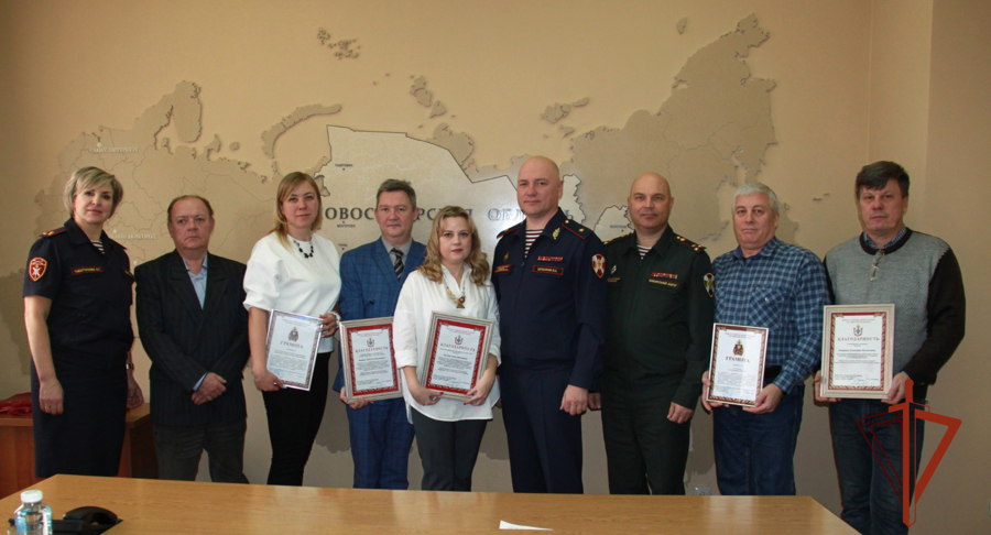 Начальник Управления Росгвардии по Новосибирской области поблагодарил новосибирских журналистов за сотрудничество