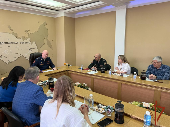 Начальник Управления Росгвардии по Новосибирской области поблагодарил   новосибирских журналистов за сотрудничество  