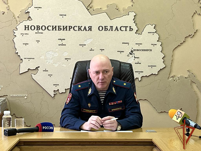 Начальник Управления Росгвардии по Новосибирской области поблагодарил   новосибирских журналистов за сотрудничество  