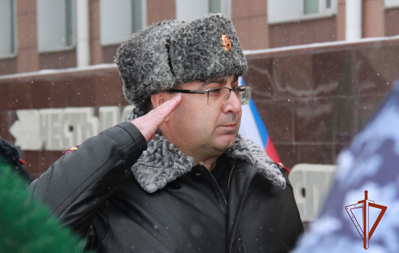 В Новосибирске сотрудники вневедомственной охраны Росгвардии приняли Присягу 