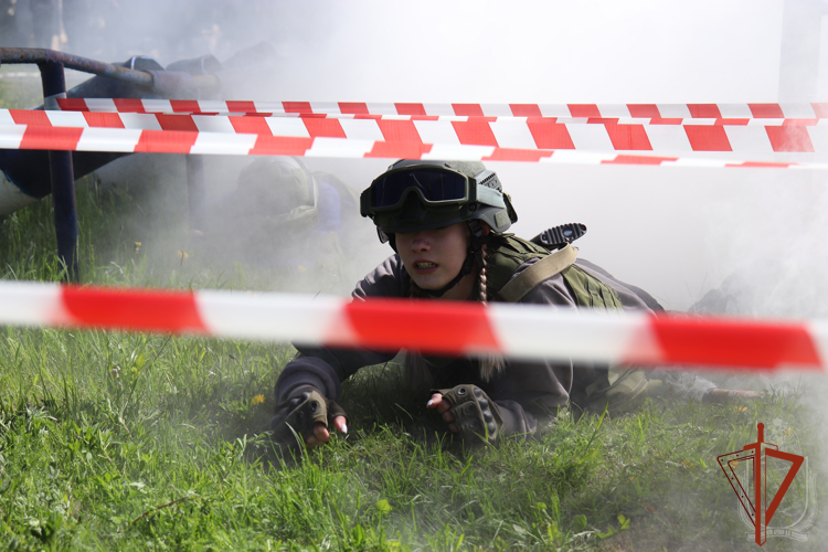 В Новосибирском военном институте Росгвардии провели военно-патриотическую игру «Зарница» в новом формате
