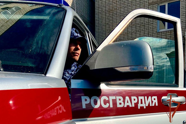 Экипаж Росгвардии оказал помощь пострадавшему гражданину  