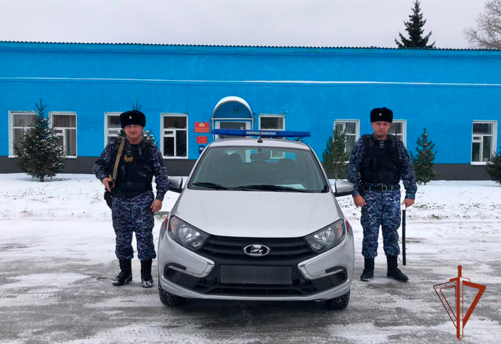В Черепаново патруль вневедомственной охраны задержал мужчину, подозреваемого в разбойном нападении