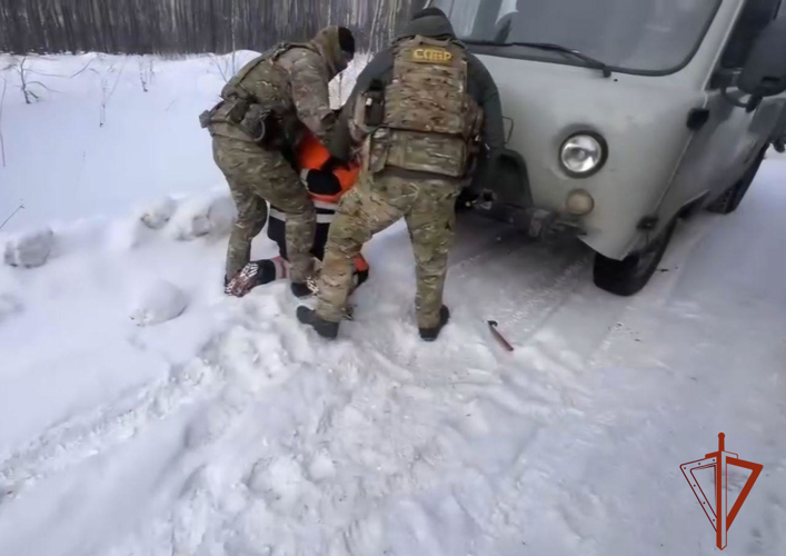 В Новосибирской области при содействии СОБР Росгвардии задержаны члены организованной группы,  подозреваемые в незаконной рубке лесных насаждений
