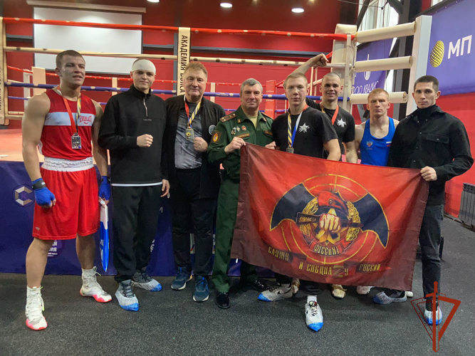 Курсанты военного института Росгвардии стали призерами Чемпионата и  Первенства Новосибирской области по боксу