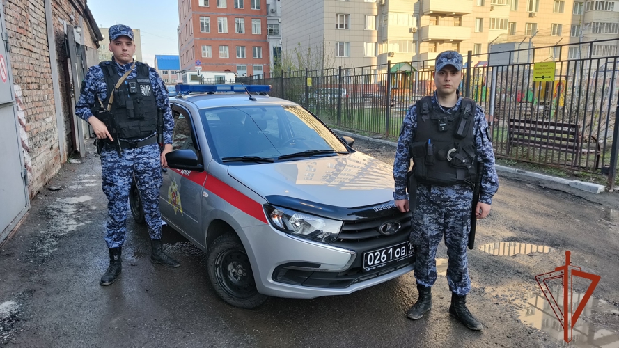 В Новосибирске сотрудниками вневедомственной охраны Росгвардии задержан подозреваемый в убийстве