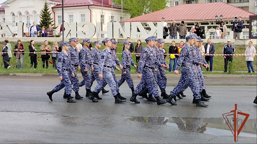 В Новосибирской области росгвардейцы приняли участие в мероприятиях в честь 80-летия Великой Победы
