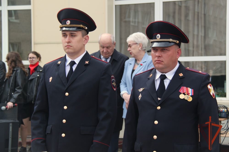 Заместитель начальника Управления вневедомственной охраны Росгвардии по Новосибирской области принял участие в церемонии приведения к Присяге