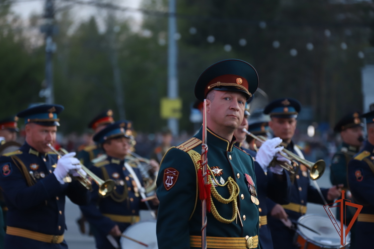 В Новосибирской области росгвардейцы приняли участие в мероприятиях в честь 80-летия Великой Победы