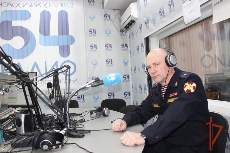 Начальник Управления Росгвардии по Новосибирской области стал участником патриотического проекта к 80-летию Победы 