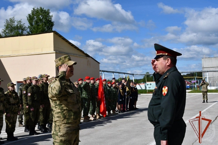 В Новосибирском военном институте Росгвардии прошёл региональный финал игры «Зарница 2.0»