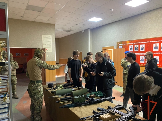 День открытых дверей прошёл в новосибирском СОБР Росгвардии