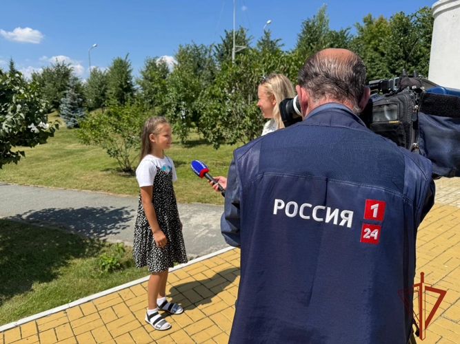 В день семьи, любви и верности телеканал ГТРК Новосибирск рассказал историю семьи офицера Росгвардии (Видео)