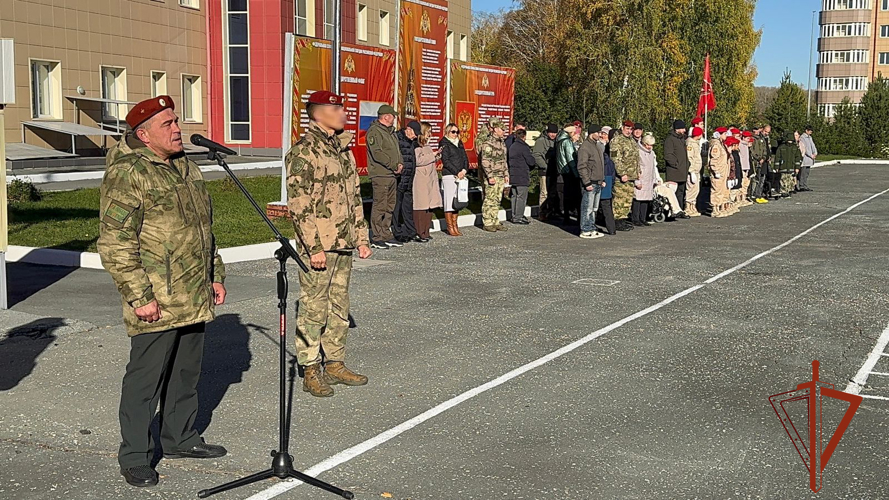 В отряде спецназа «Ермак» Росгвардии почтили память погибших военнослужащих