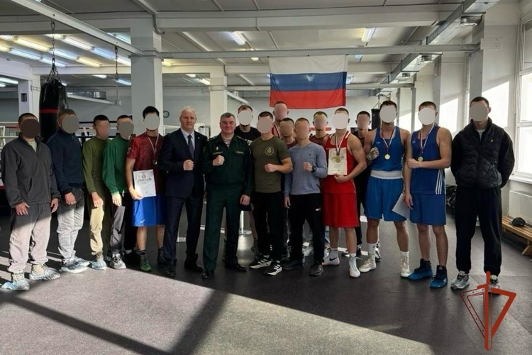 Курсанты Новосибирского военного института Росгвардии стали чемпионами города Новосибирска по боксу