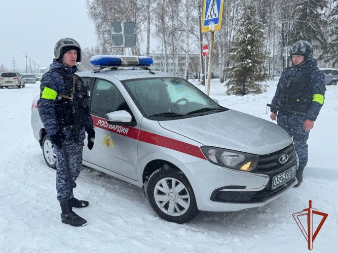 Сотрудники Росгвардии приняли участие в антитеррористических учениях в Новосибирске