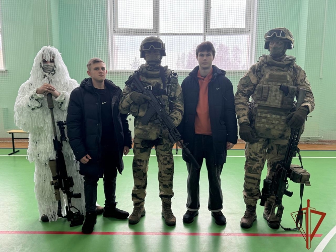 В Новосибирском отряде спецназа Росгвардии «Ермак» прошёл День призывника