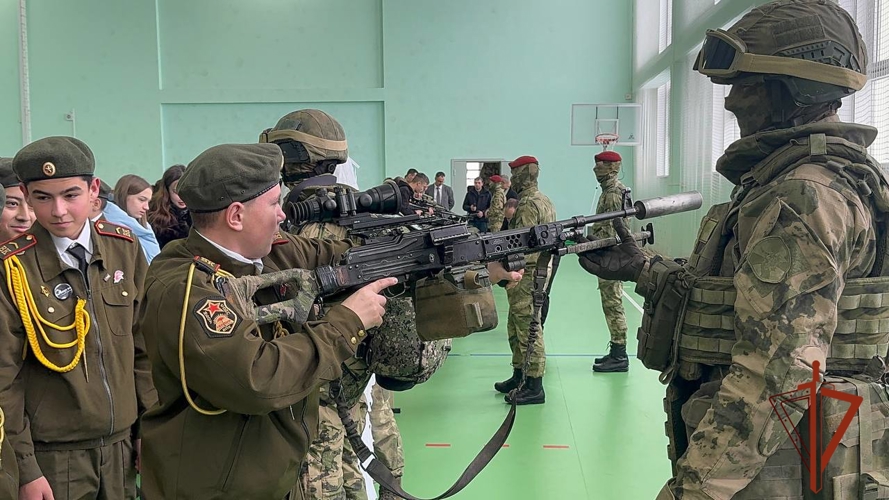 В Новосибирском отряде спецназа Росгвардии «Ермак» прошёл День призывника