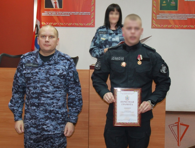 Бойцы новосибирского ОМОНа отметили годовщину со дня образования отряда
