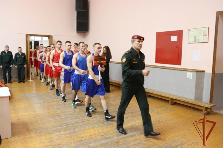 В Новосибирске прошёл Чемпионат Новосибирского военного института Росгвардии по боксу