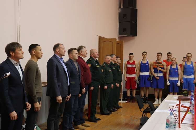 В Новосибирске прошёл Чемпионат Новосибирского военного института Росгвардии по боксу