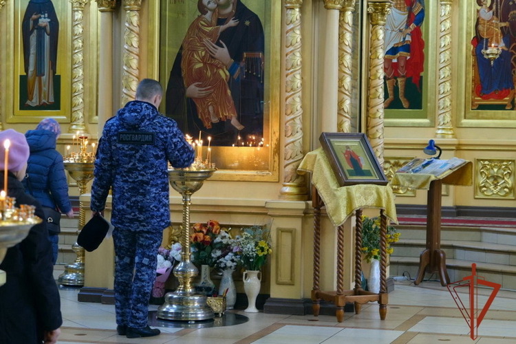 Росгвардия обеспечила правопорядок во время празднования Крещения Господня в столице Сибири