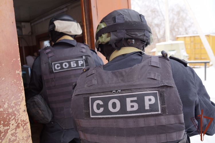 В Новосибирске сотрудники спецподразделений Росгвардии оказали содействие при проведении рейдов по незаконной миграции