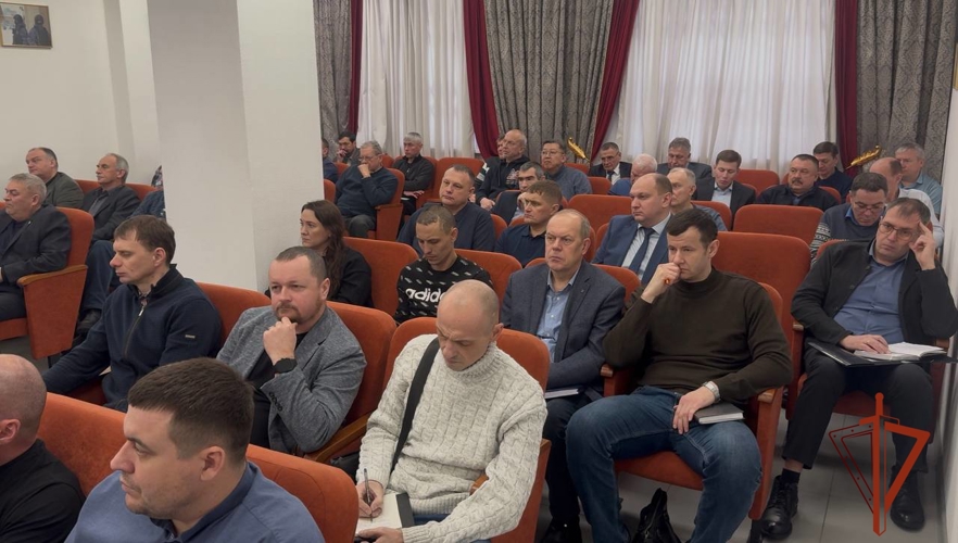 Семинар-совещание с представителями субъектов топливно-энергетического комплекса прошло в Управлении Росгвардии по Новосибирской области