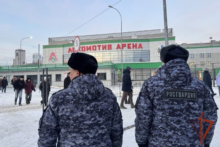 Сотрудники Росгвардии обеспечили безопасность матча чемпионата России по волейболу
