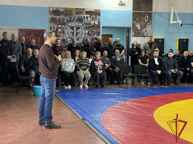 В новосибирском ОМОН «Сибирь»  состоялся турнир по рукопашному бою в честь 10-летия Росгвардии 